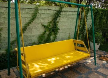 Almofada de exterior dobrável para baloiço