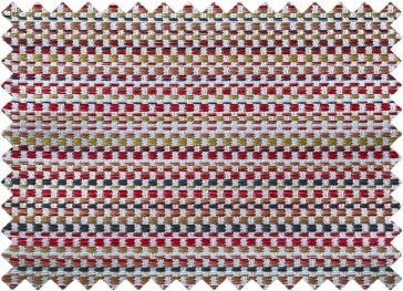 Loneta hidrorrepelente Mosaico Multicolorido