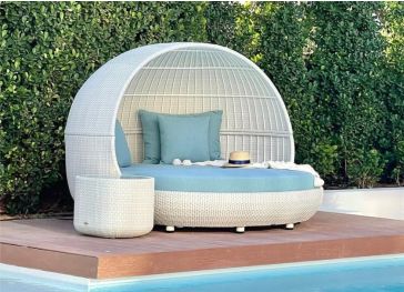 Cama Balinesa Redonda