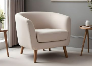 Almofada de assento para poltrona semicircular