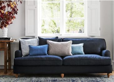 Almofada de encosto com borda direita