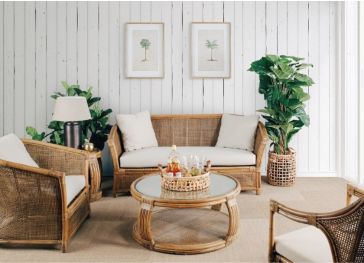 Almofada externa para assento de banco semicircular reto