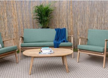 Almofada externa para banco dobrável retangular