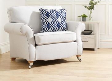 Almofada de encosto para cadeira com encaixe duplo