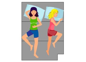 Colchão dobrável canto inferior direito