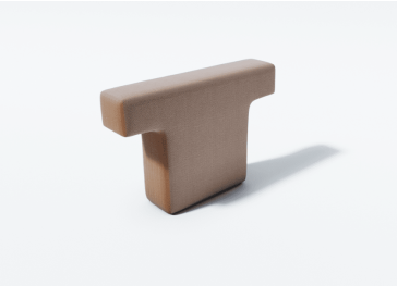 Capa com corte lateral duplo vertical