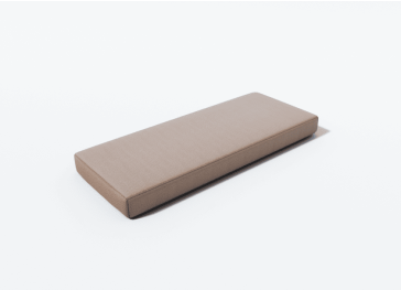 Capa para assento de sofá retangular