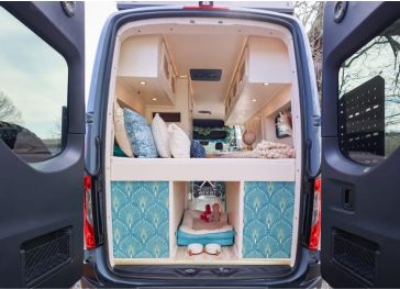 Topper dobrável com corte inferior esquerdo