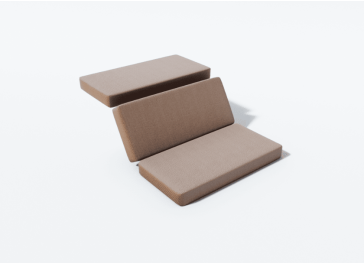 Capa para espreguiçadeira de três corpos