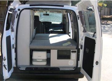 Colchão dobrável corte lateral esquerdo superior e inferior