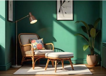 Espuma de duas partes semicircular reta