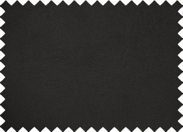 Couro sintético náutico liso preto