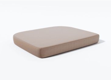 Almofada para banco semicircular reto