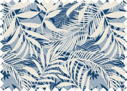 Lona Estampada Cambur Azul