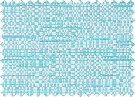 Lona Estampada Raquero Turquesa