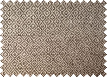 Coordenados em tecido com padrão de losangos