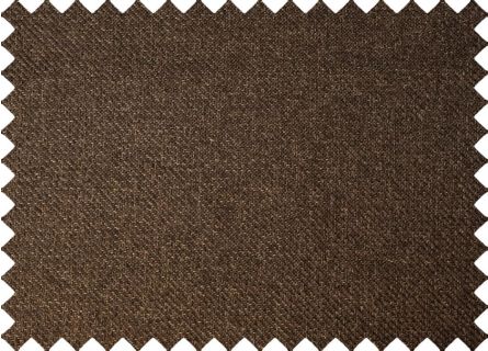 Coordenados em tecido liso para estofos em castanho