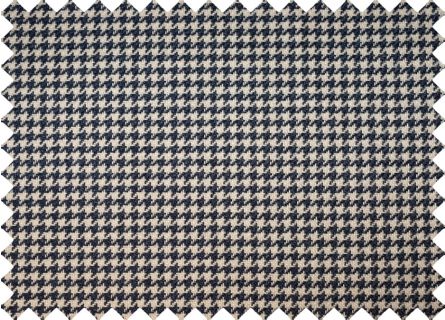 Coordenados em tecido pied-de-poule Azul