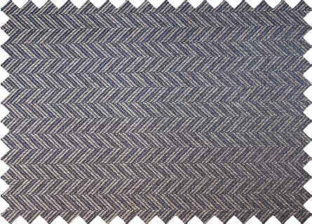 Coordenados em tecido com padrão espinha Azul